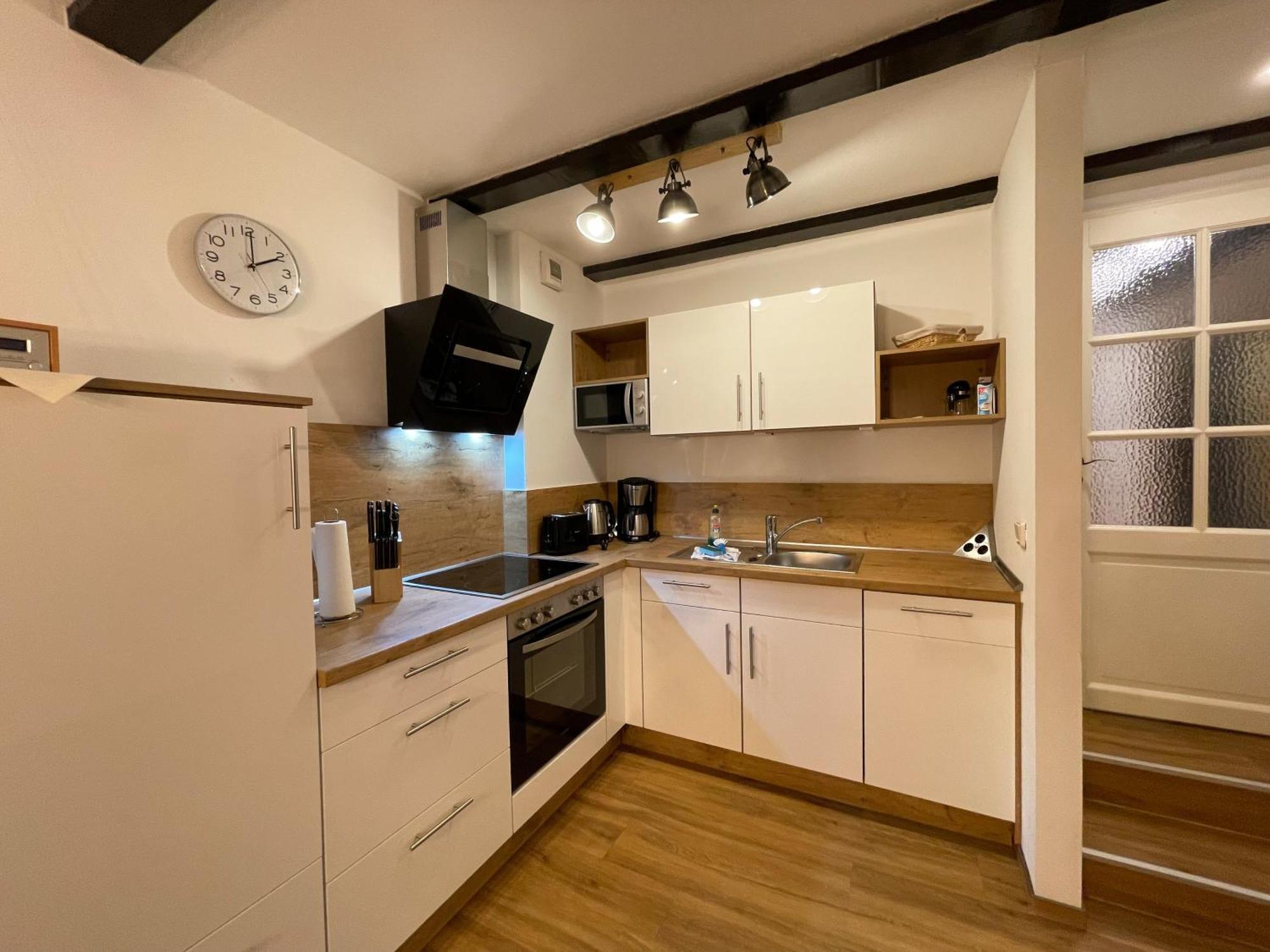 Apartment No12 Mit Zwei Schlafzimmern Und Wohnkueche クヴェードリンブルク エクステリア 写真