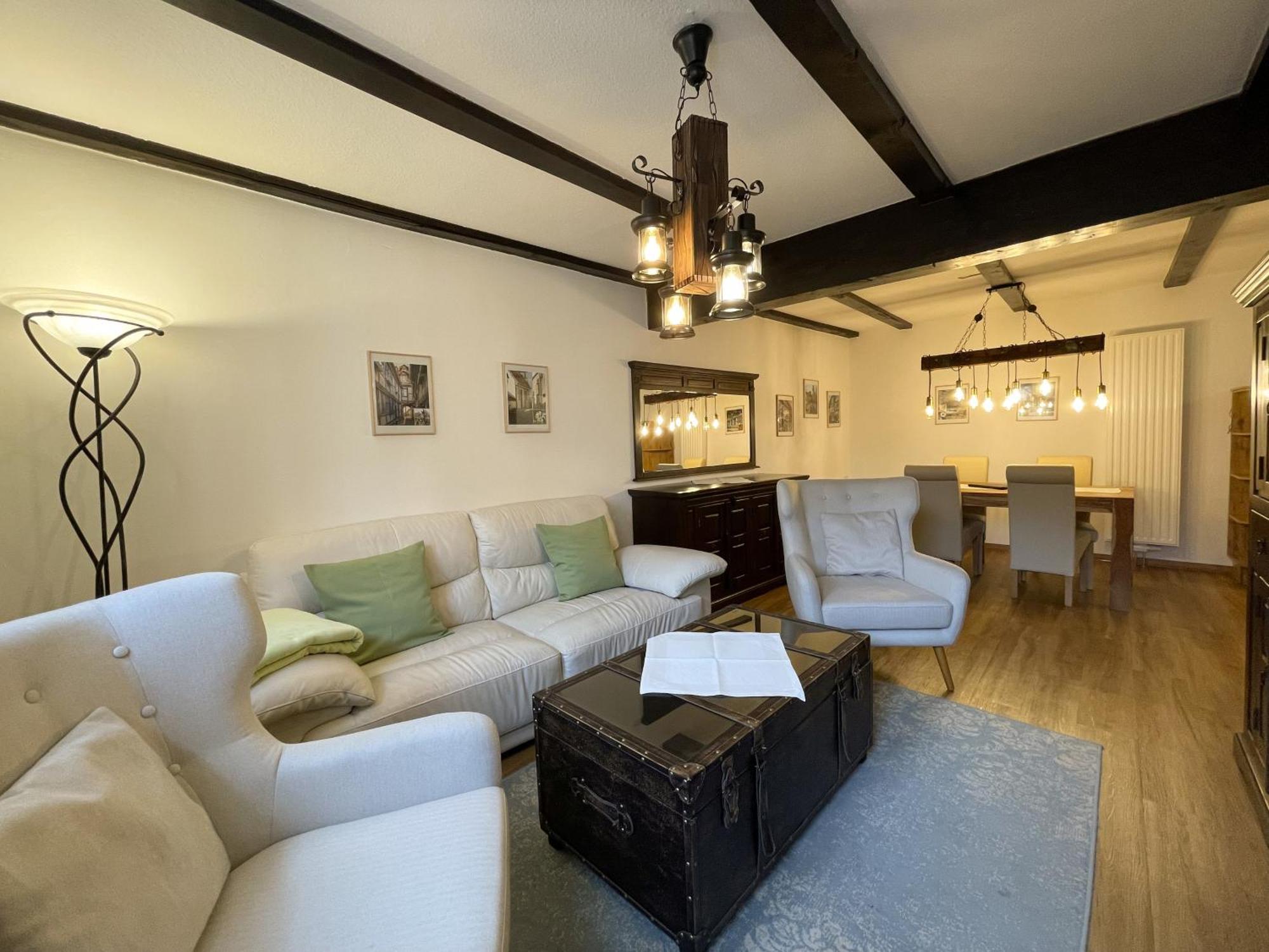 Apartment No12 Mit Zwei Schlafzimmern Und Wohnkueche クヴェードリンブルク エクステリア 写真